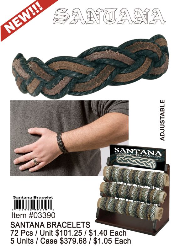 Santana Bracelets - 72 Pieces Unit