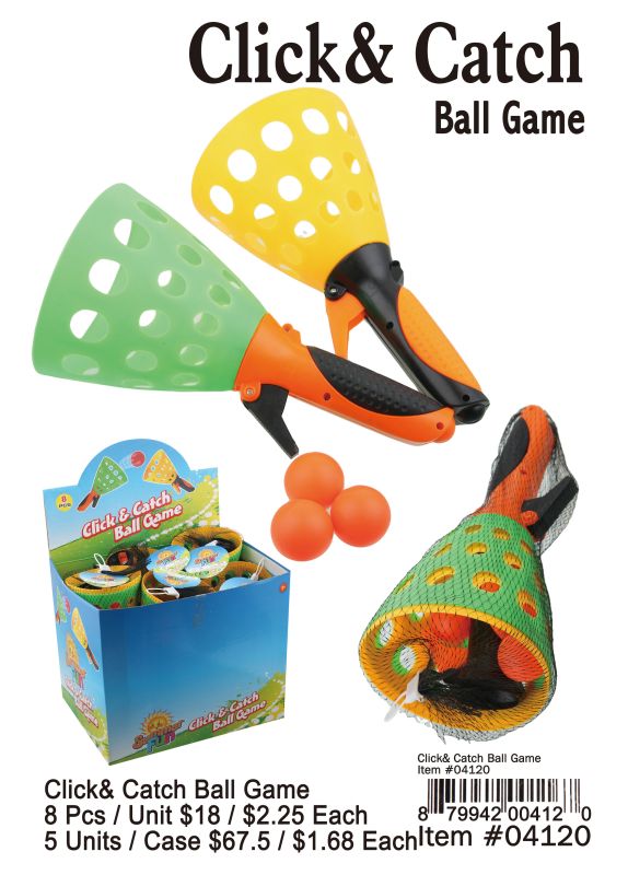 Click&Catch Ball Game - 8 Pieces Unit