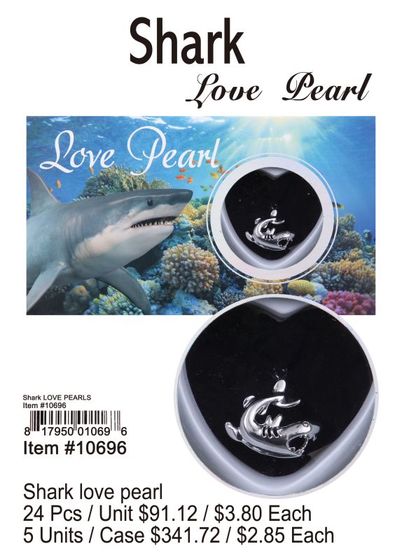 Shark Love Pearl - 24 Pieces Unit