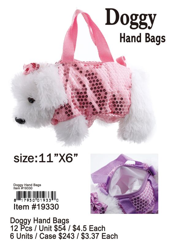 Doggy Hand Bags - 12 Pieces Unit