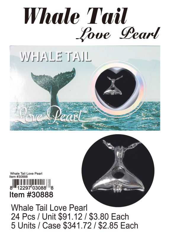 Whale Tail Love Pearl - 24 Pieces Unit