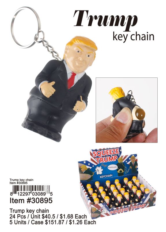 Trump Keychain - 24 Pieces Unit