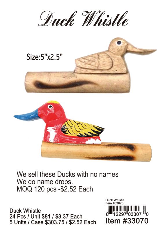 Duck Whistle - 24 Pieces Unit