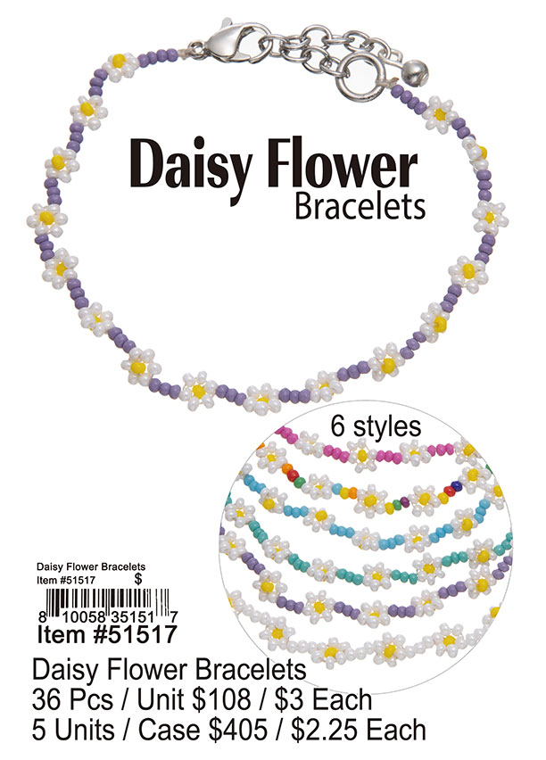 Daisy Flower Bracelets
