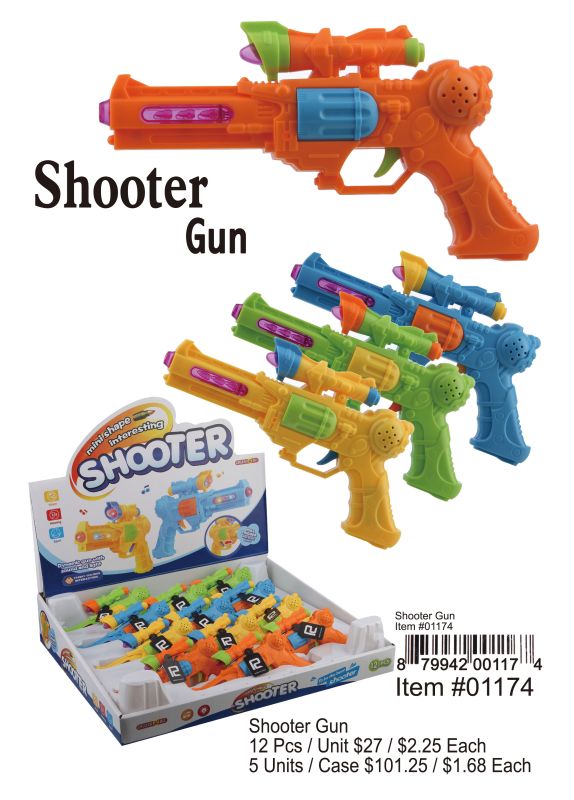 Shooter Gun - 12 Pieces Unit
