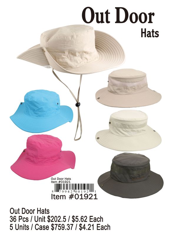 Out Door Hats - 36 Pieces Unit