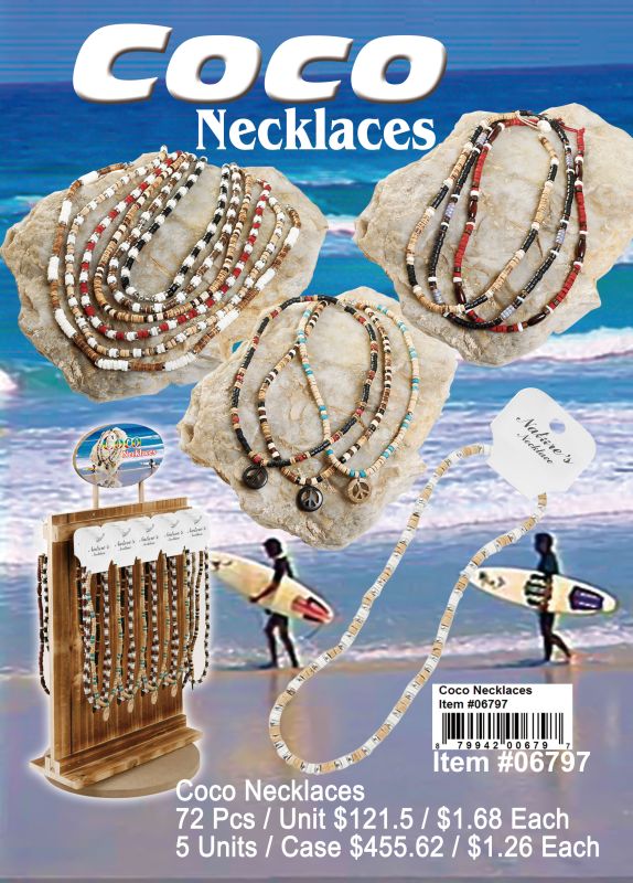 Coco Necklaces - 72 Pieces Unit