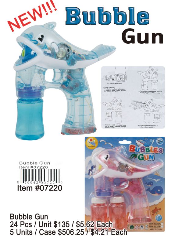Bubble Gun - 24 Pieces Unit