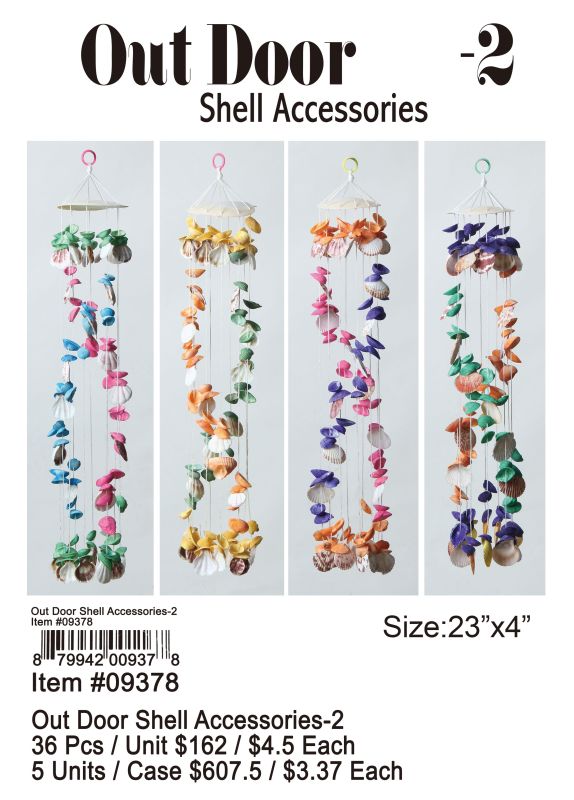 Out Door Shell Accessories-2 - 36 Pieces Unit