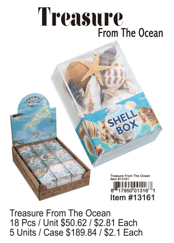 Treasure From The Ocean - 18 Pieces Unit - Click Image to Close
