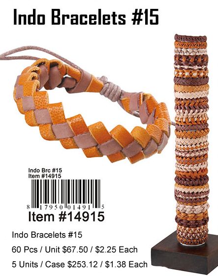 Indo Bracelets-15 - 30 Pieces Unit