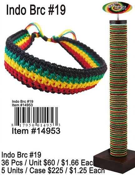 Indo Bracelets-19 - 36 Pieces Unit