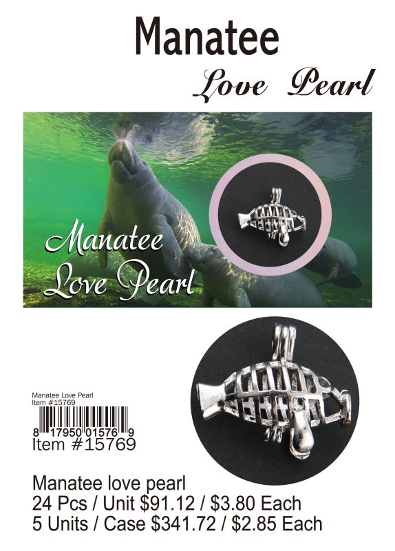 Manatee Love Pearl - 24 Pieces Unit