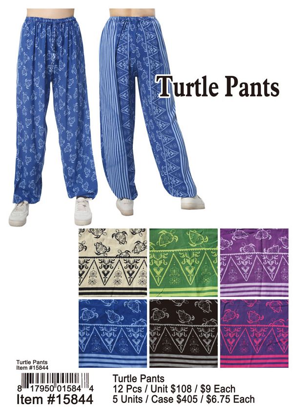 Turtle Pants - 12 Pieces Unit