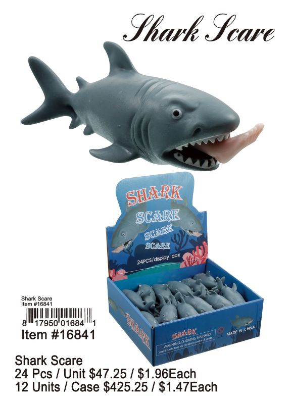 Shark Scare - 24 Pieces Unit