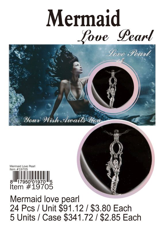 Mermaid Love Pearl - 24 Pieces Unit - Click Image to Close