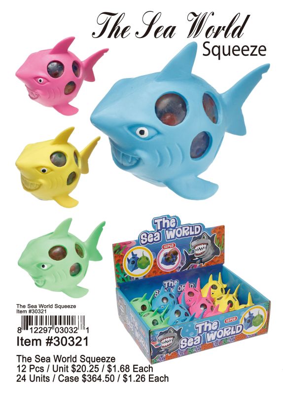 The Sea World Squeeze - 12 Pieces Unit