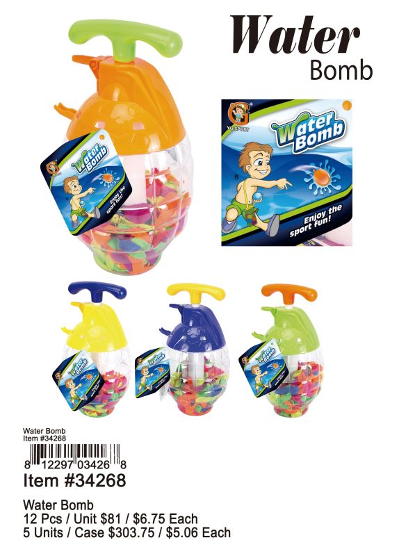 Water Bomb - 12 Pieces Unit - Click Image to Close