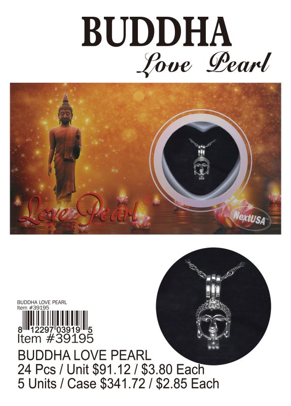 Buddha Love Pearl - 24 Pieces Unit