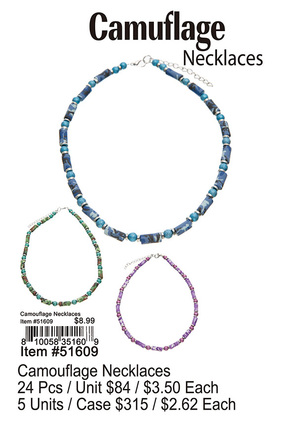 Camuflage Necklaces