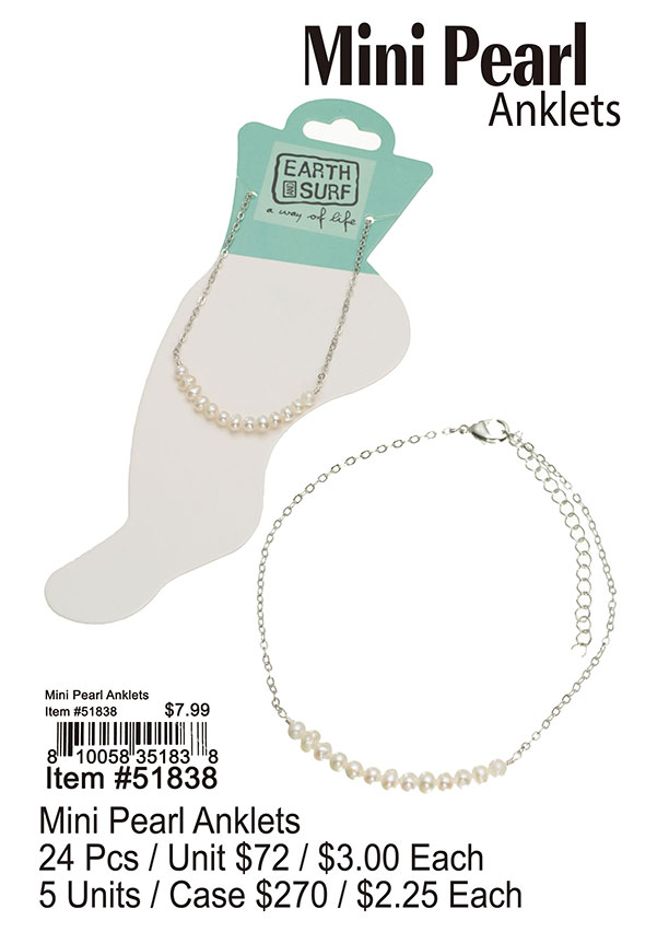 Mini Pearl Anklets