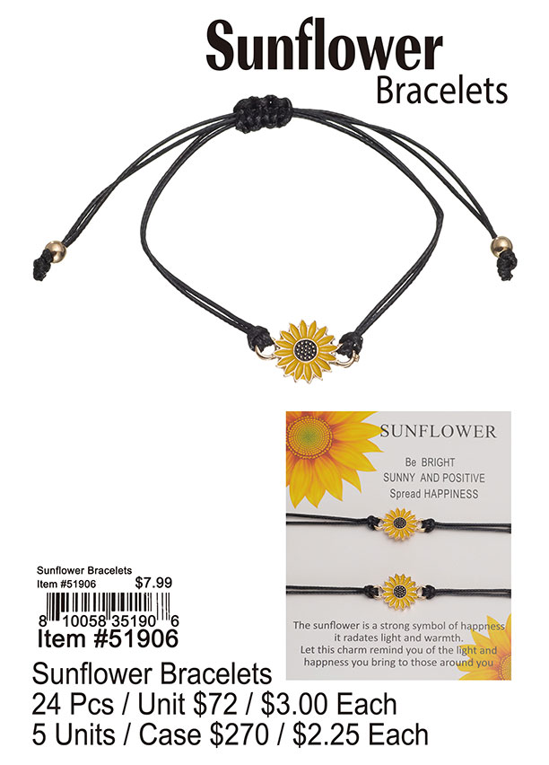 Sunflower Bracelets
