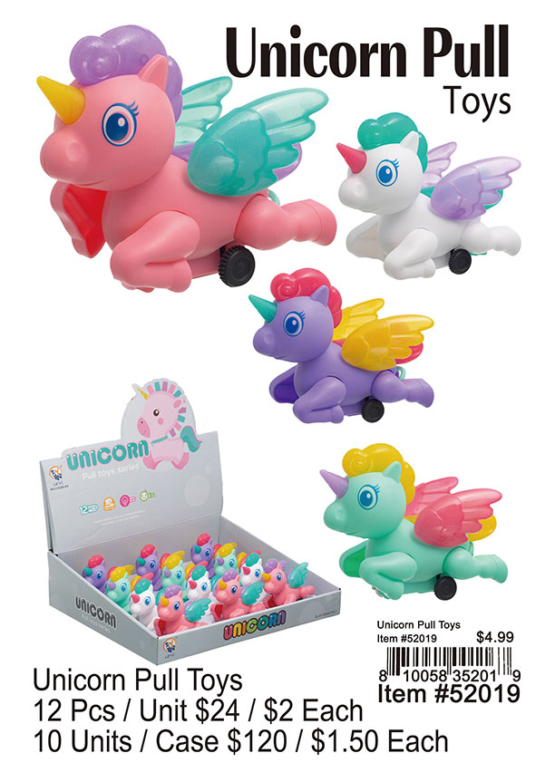 Unicorn Pull Toys