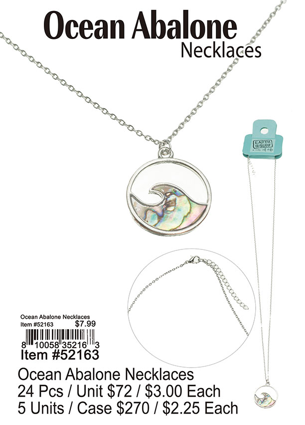 Ocean Abalone Necklaces