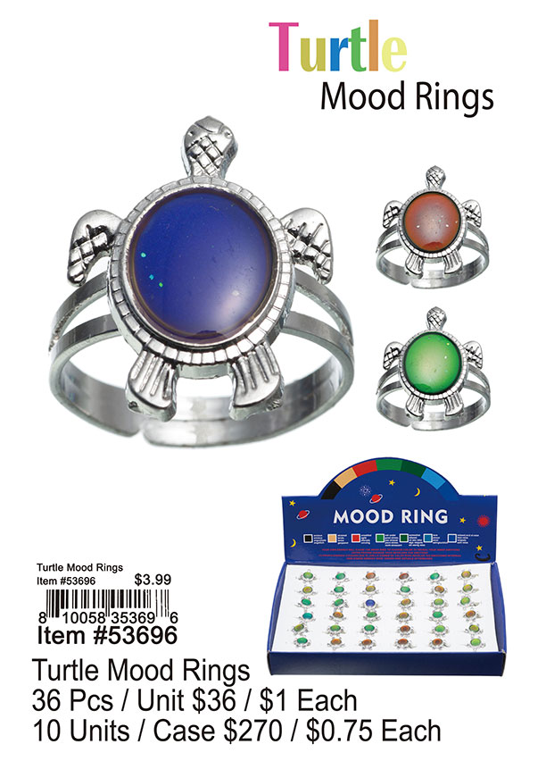 Turtle Mood Rings - Click Image to Close