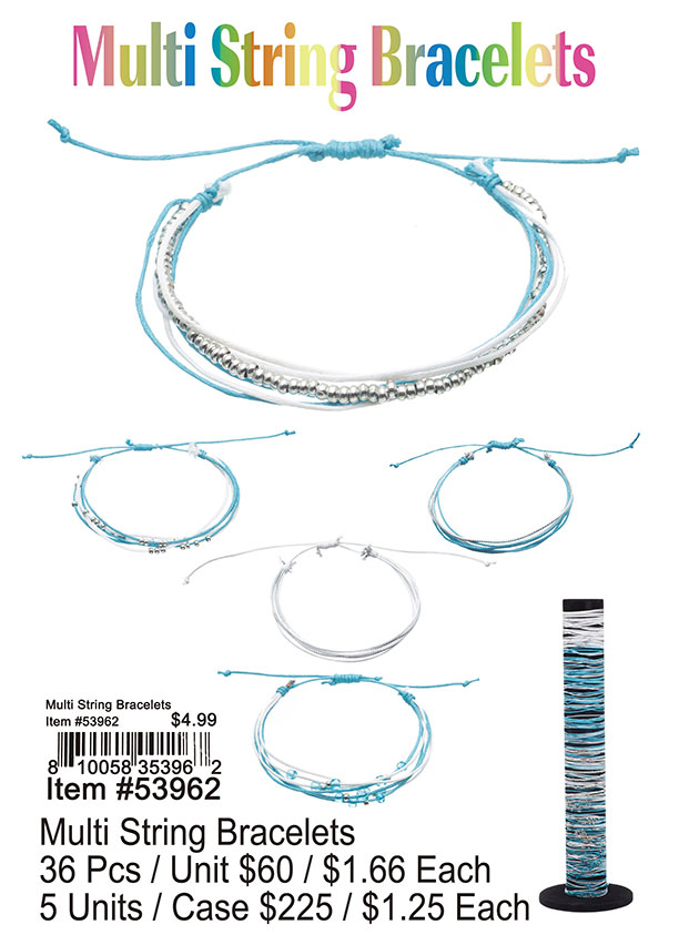 Multi String Bracelets