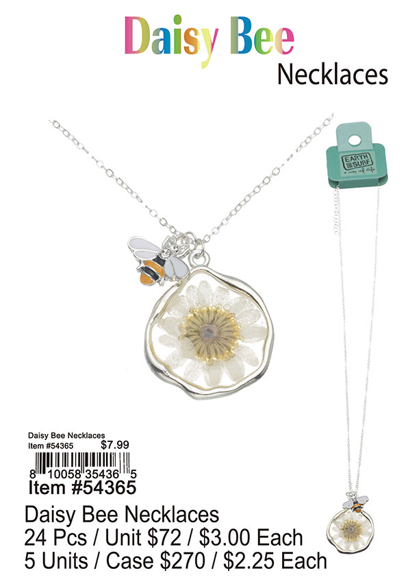 Daisy Bee Necklaces