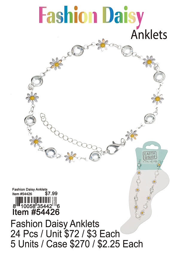 Fashion Daisy Anklets