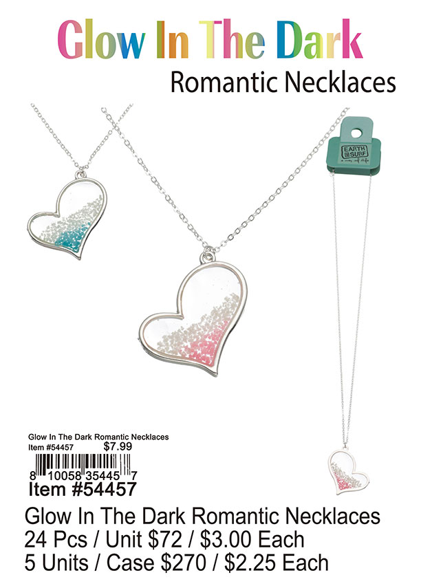 Glow In The Dark Romantic Necklaces