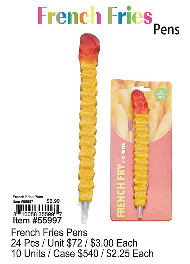 French Fries Pens