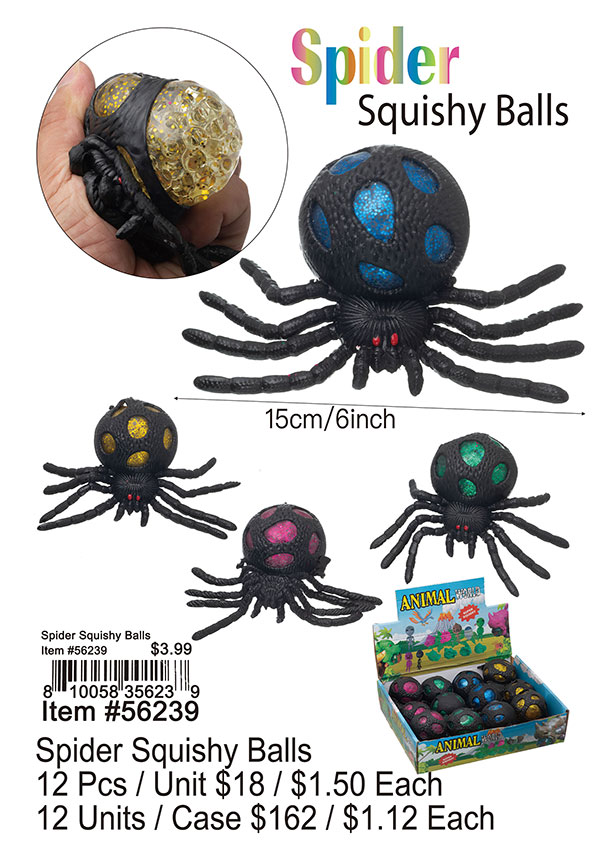 Spider Squishy Balls