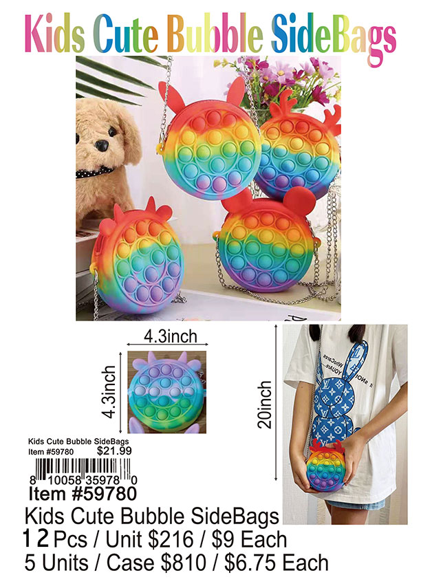 Kids Cute Bubble SideBags - Click Image to Close